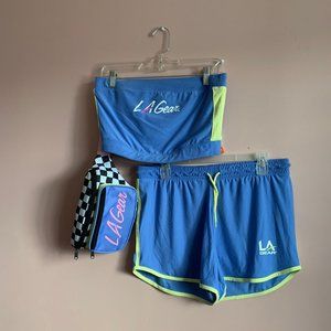 3-Piece Tube Top, Shorts, Fanny Pack Set